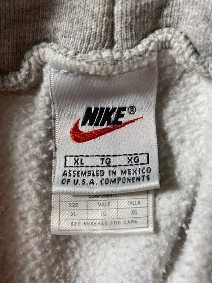 90's NIKE MINI SWOOSH Size XL Vintage Hoodie Sweat-shirt / K2212