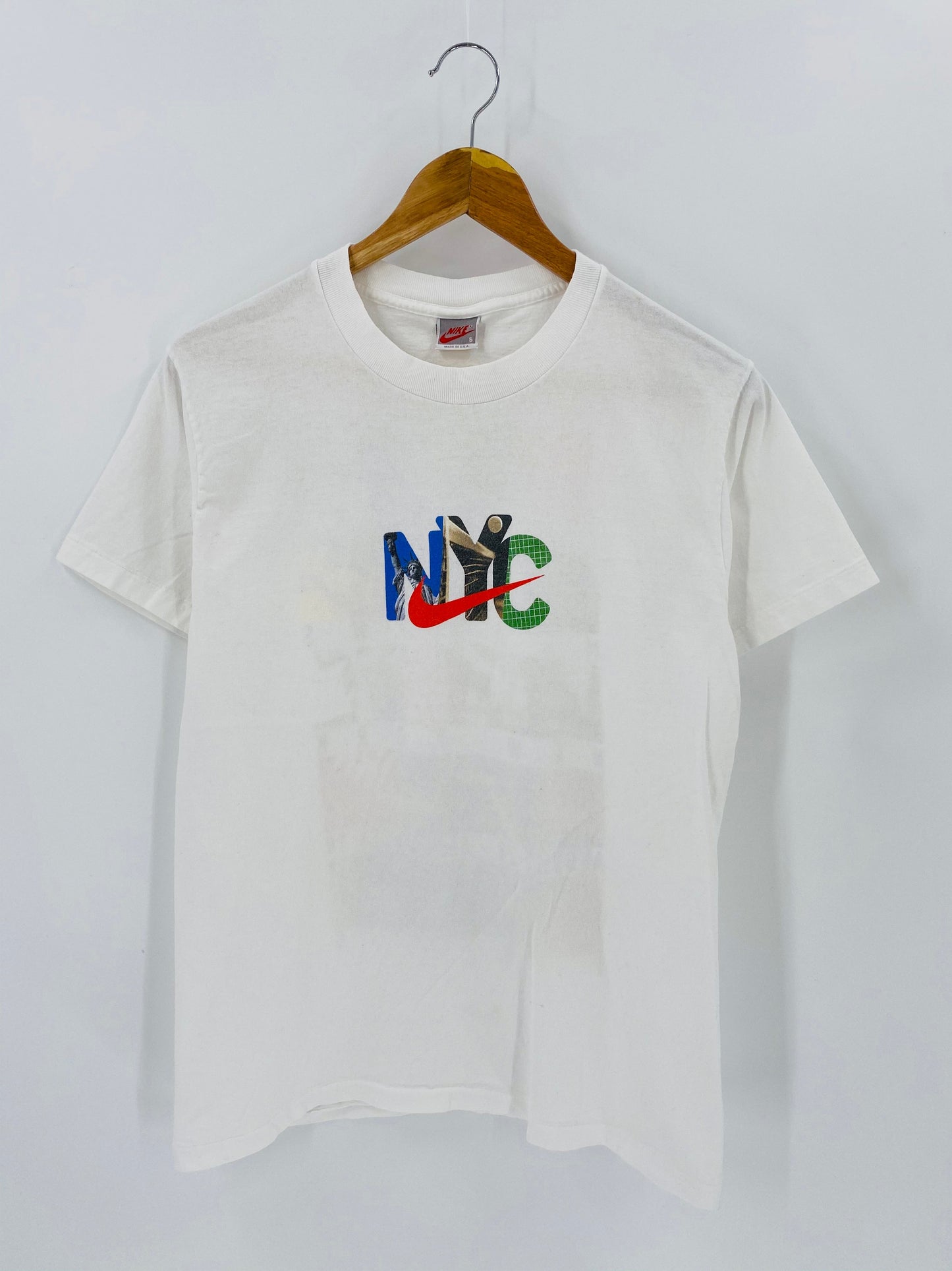 90’s NIKE Silver Tag Made in USA Size S Vintage T-shirt / A8380