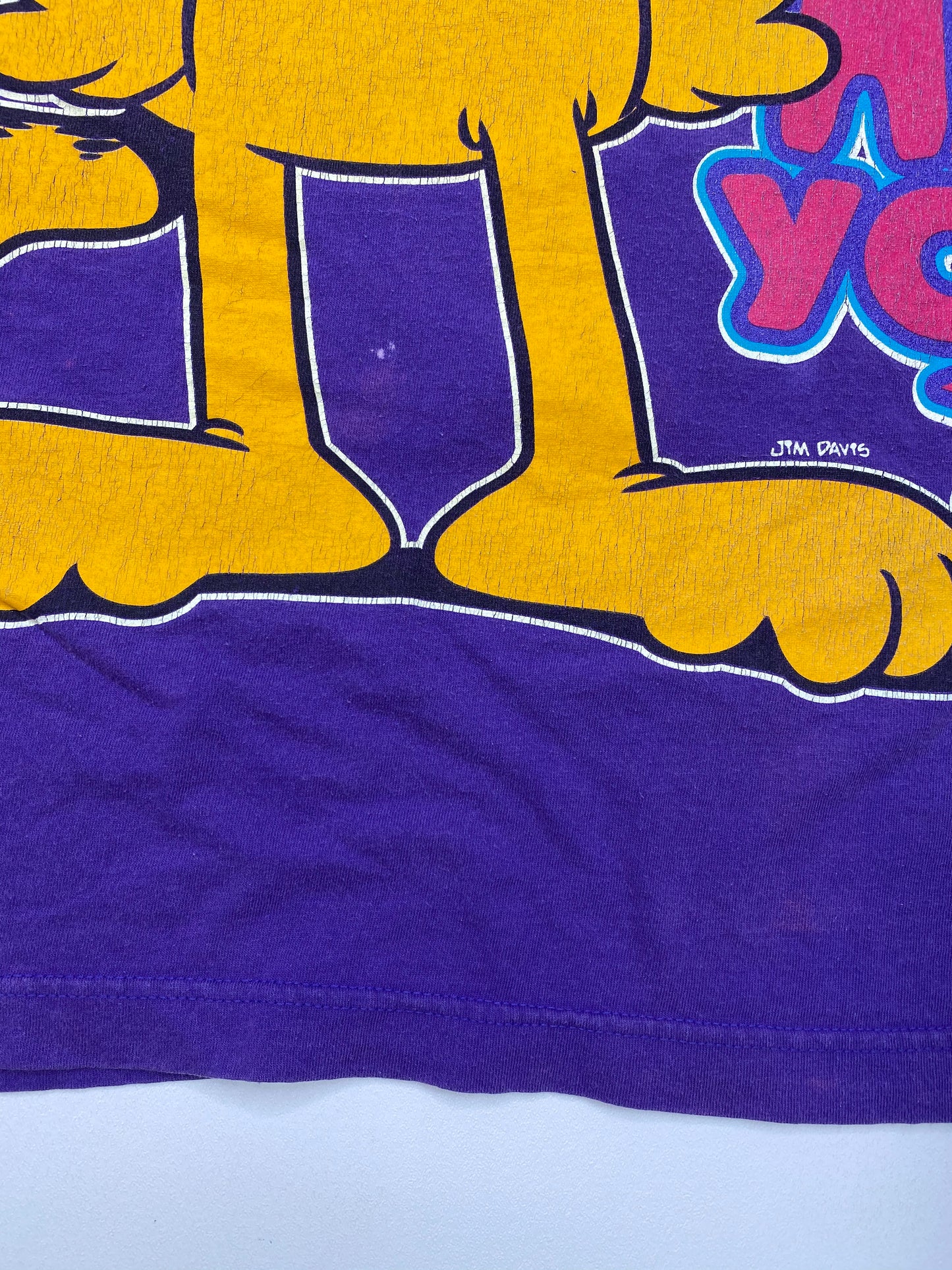 90’s Garfield Size XXL Vintage T-Shirt / 5286