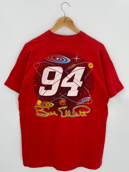 1995 Mcdonald NASCAR Made in USA Size XL Vintage Racing T-shirt / 6853
