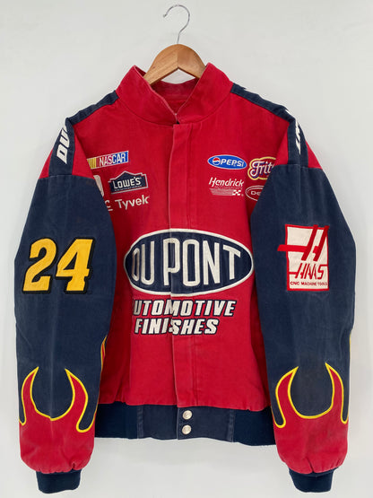 Vintage JEFF GORDON NASCAR RACING Size S Vintage Racing Jacket / K3161