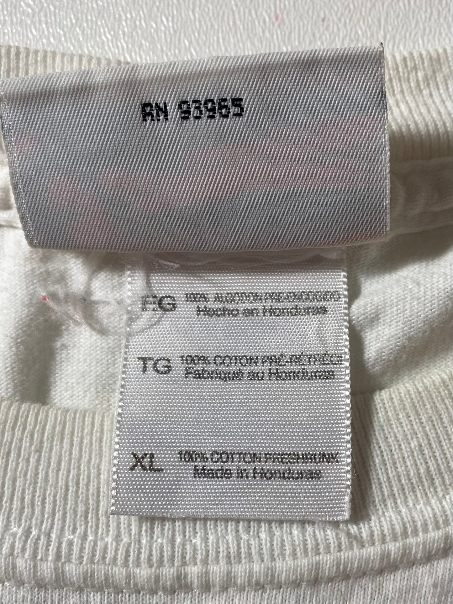 2010 20TH ANNIVERSARY NEW HAMPSHIRE MOTOR SPEEDWAY Size XL Vintage Racing T-shirt / 9303