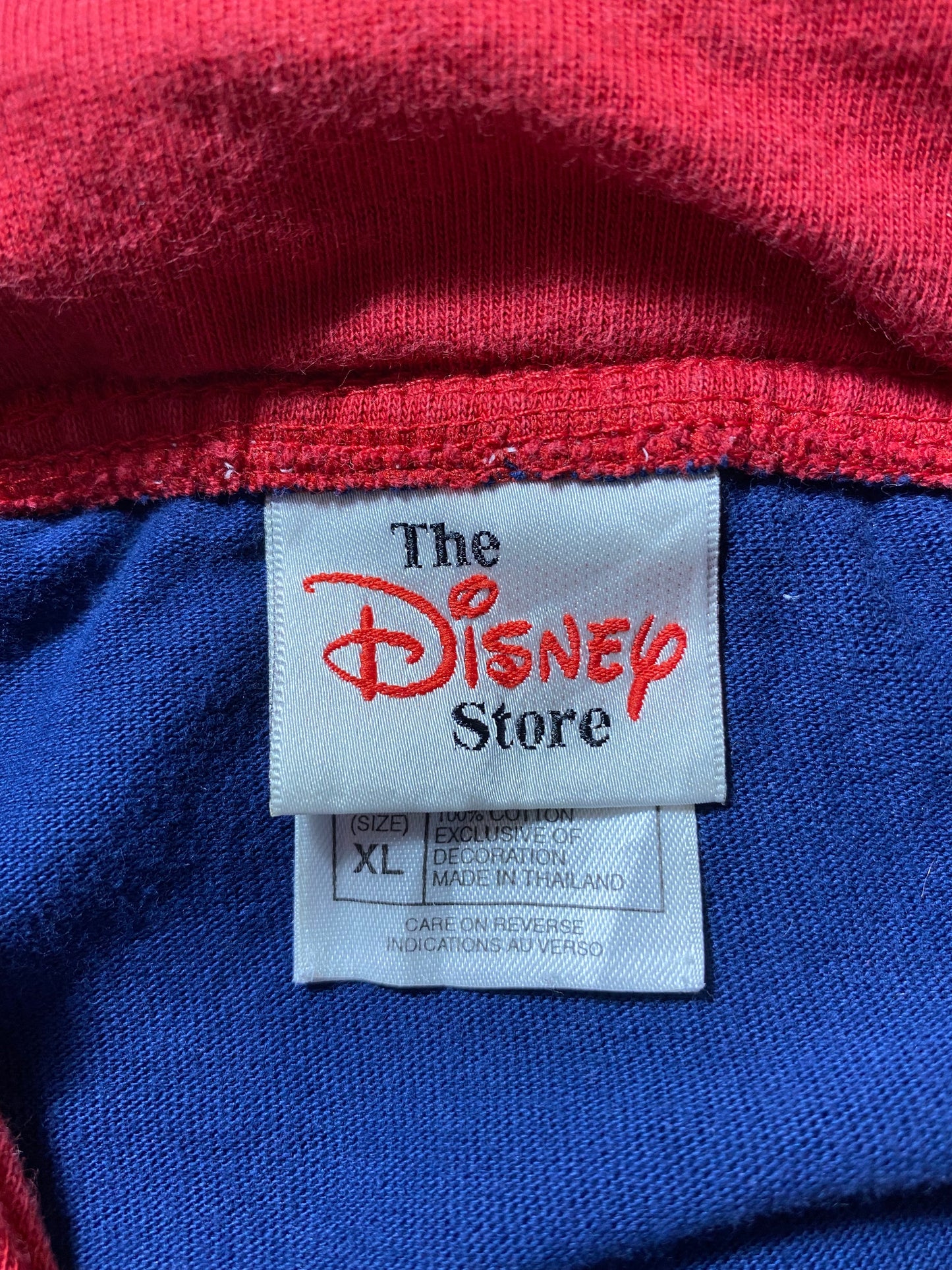 00' DISNEY MICKEY Size XL Vintage Baseball-Shirt  / A4628