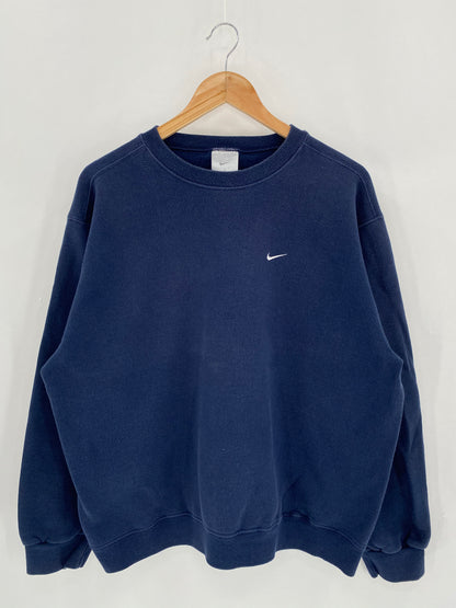 90’s NIKE Mini Swoosh Size L Vintage Sweat-Shirt  / 6433