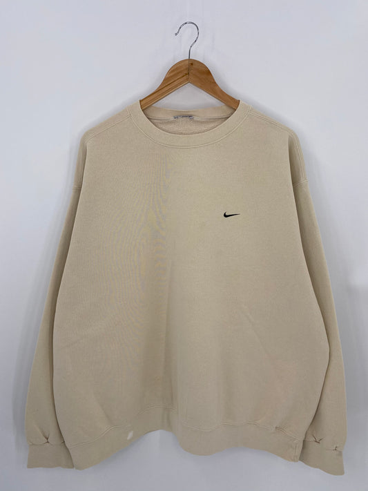 90’s NIKE Mini Swoosh Size Approx. XL Vintage Sweat-Shirt / 6490