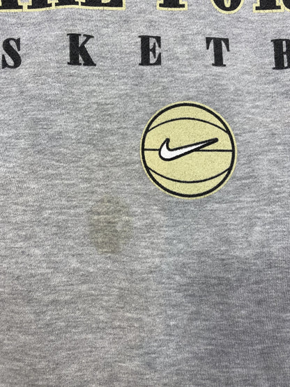 90’s NIKE Basketball Size XL Vintage Sweat-Shirt / K4891