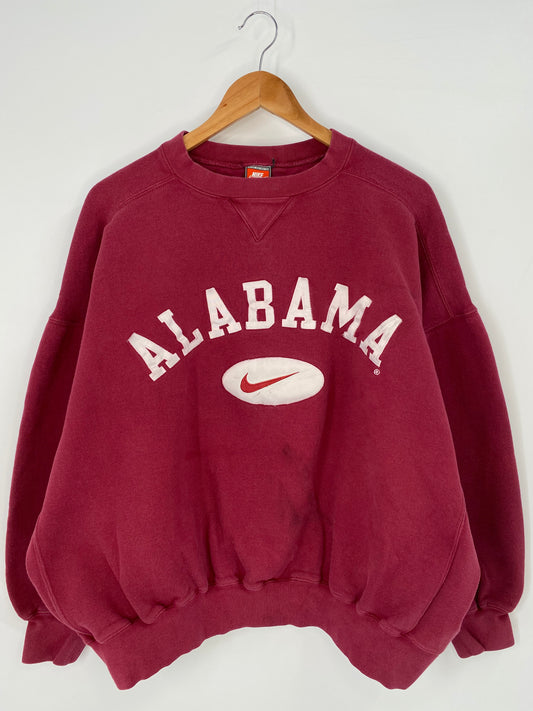 90’s NIKE ALABAMA Size XL Vintage Sweat-Shirt / K3944
