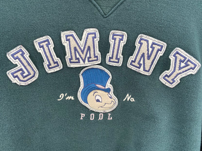 Vintage DISNEY JIMINY Size L Sweat-shirt / K2353