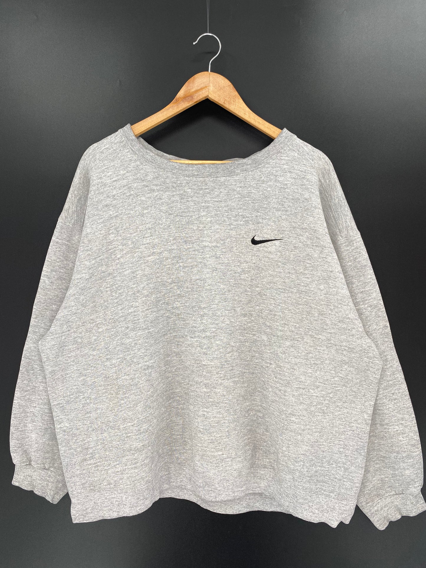 90’s NIKE Mini Swoosh Made in USA Size L Vintage Sweat-shirt /8907