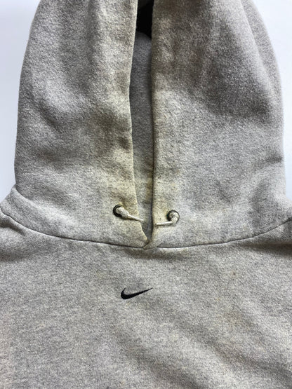 90’s NIKE Center Swoosh Made in USA Size L Vintage Hoodie Sweat-shirt / 6901