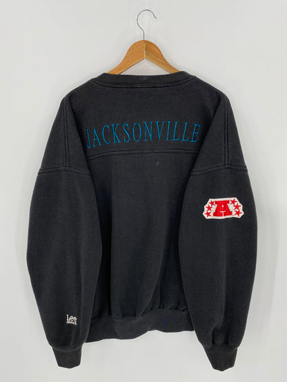 90’s JACKSONVILLE JAGUARS Size XXL Vintage NFL Sweat-shirt / 7248
