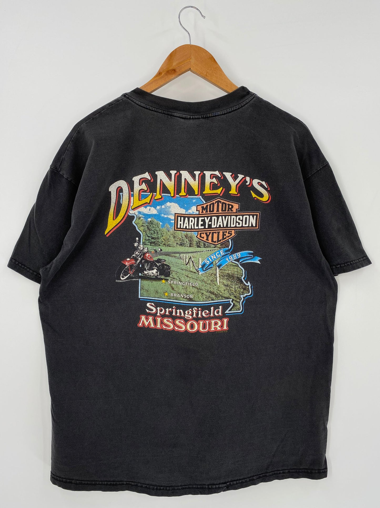1999 HARLEY DAVIDSON Made in USA Size XL Vintage T-shirt / A5716