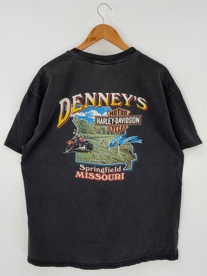 1999 HARLEY DAVIDSON Made in USA Size XL Vintage T-shirt / A5716