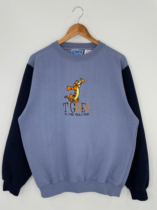90’s DISNEY TIGGER Size L Vintage Sweat-shirt / K1116