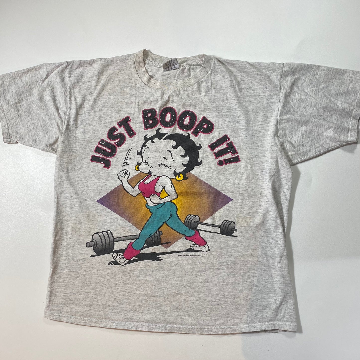 1993 BETTY BOOP Made in USA Size XL Vintage T-shirt / 6944
