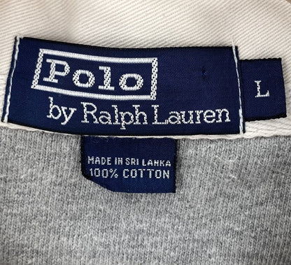 .90's POLO RALPH LAUREN Size L Vintage Rugby-Shirt / A7778