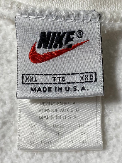 90’s NIKE Mini Swoosh Made in USA Size XXL Vintage Sweat-shirt / 8527