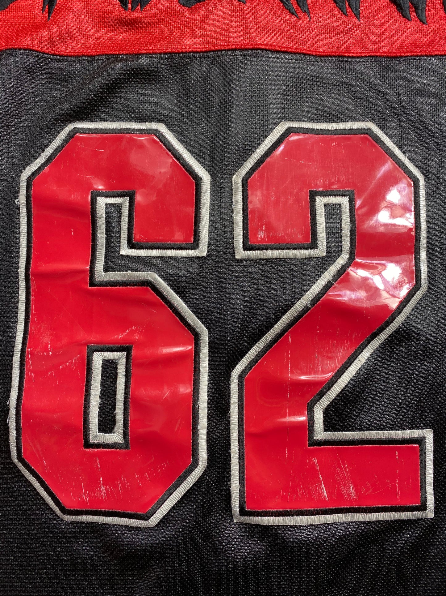 2001 MARVEL SPIDER-MAN Size XL Vintage Hockey Game Shirt / 7022