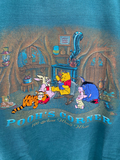 00' DISNEY WINNIE THE POOH Made in USA Size XL Vintage Sweat-shirt / K2807