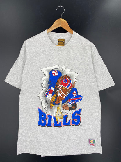 90's Buffalo Bills Made in USA Size L Vintage NFL T-shirt / 7726