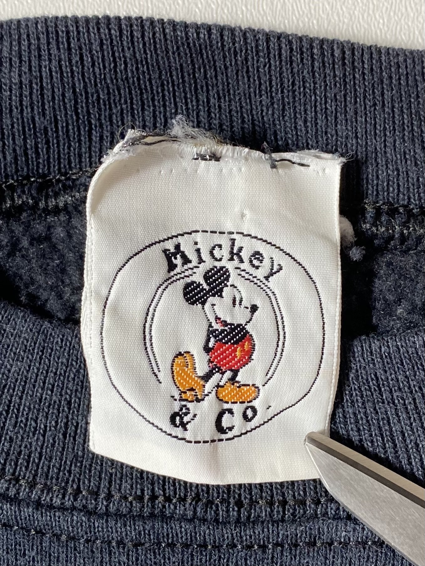 90's DISNEY MINNIE Size No Tag (Approx. M) Vintage Sweat-shirt / A7107