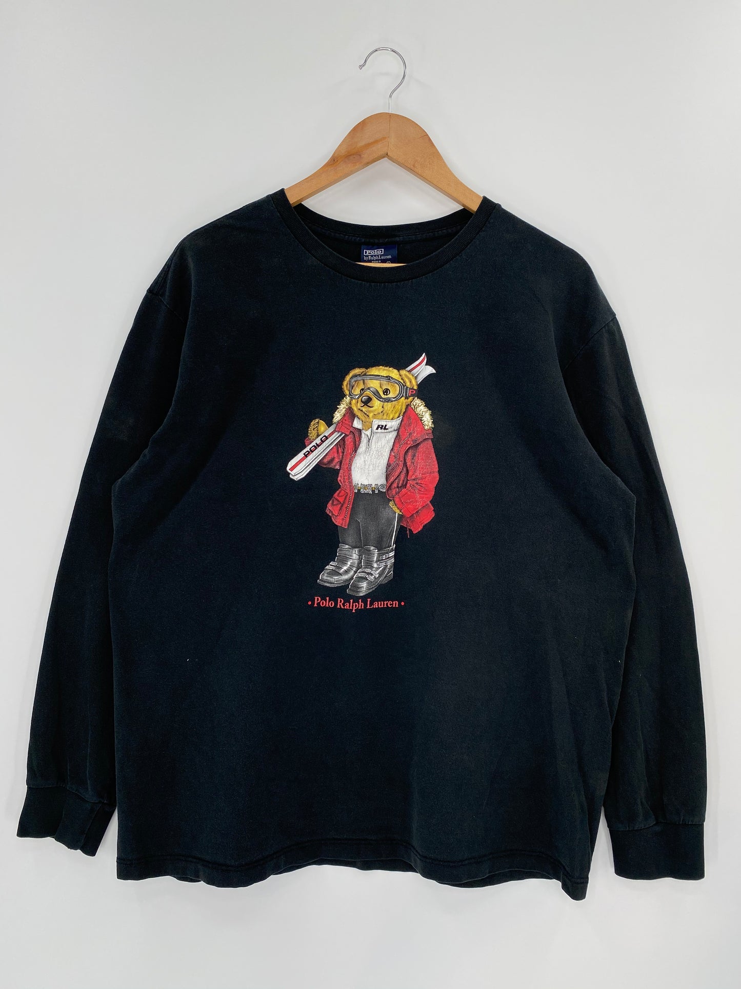 Vintage POLO RALPH LAUREN Size L Long Sleeve T-shirt / 8600