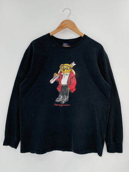 Vintage POLO RALPH LAUREN Size L Long Sleeve T-shirt / 8600