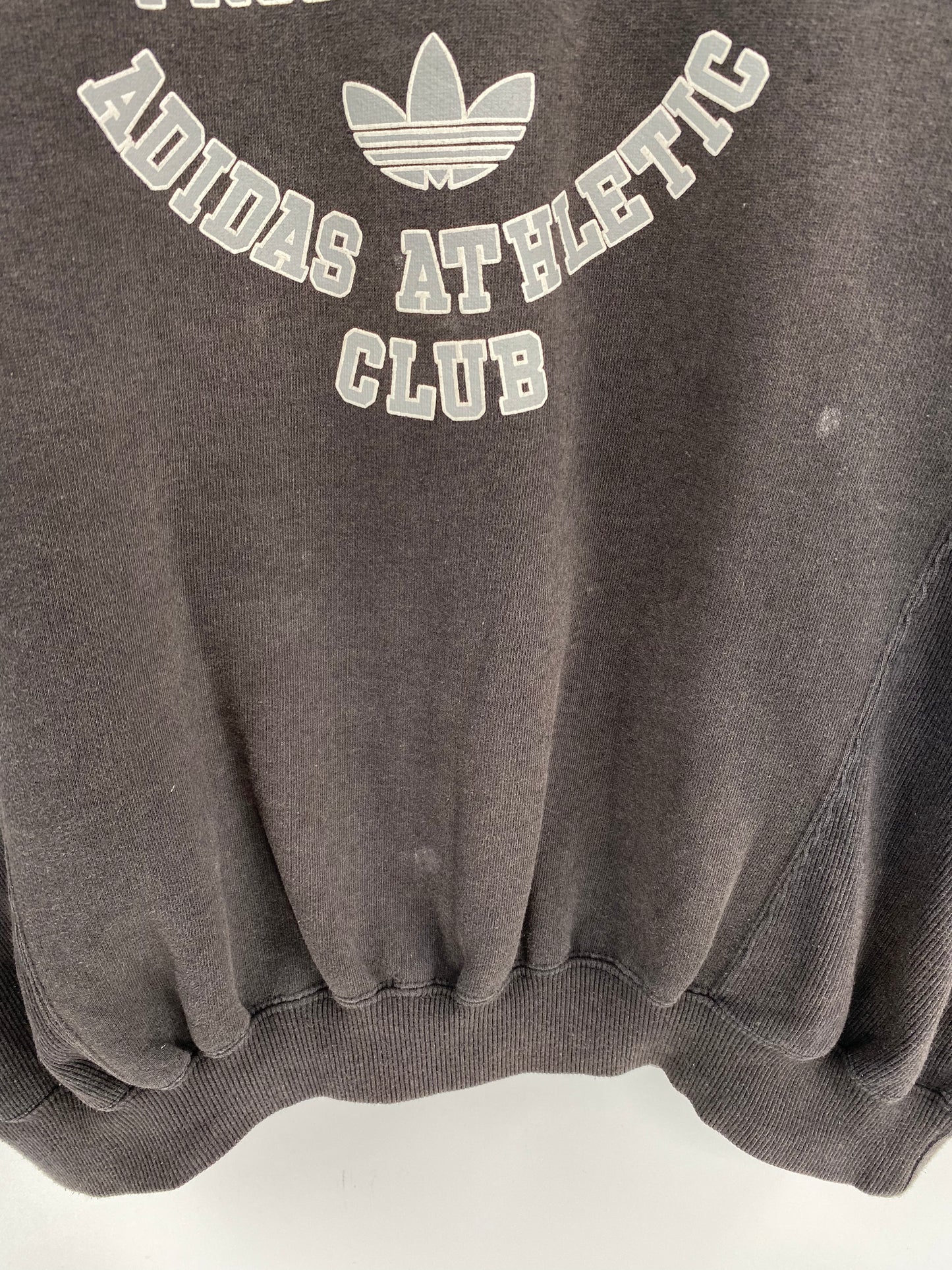 90’s ADIDAS ATHLETIC Size M Sweat-Shirt / k2996