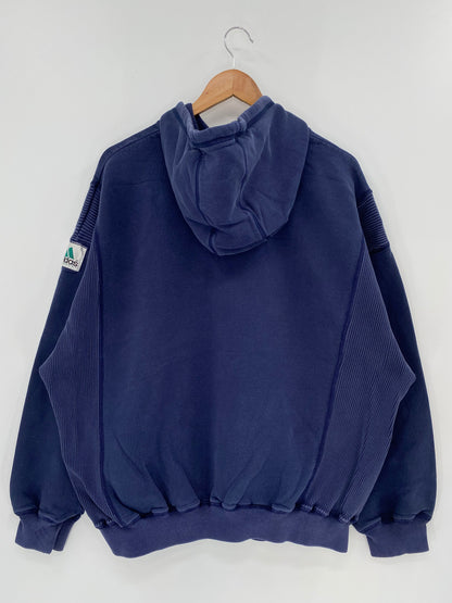 90’s ADIDAS EQUIPMENT Size XL Vintage Hoodie Sweat-Shirt / E1273S