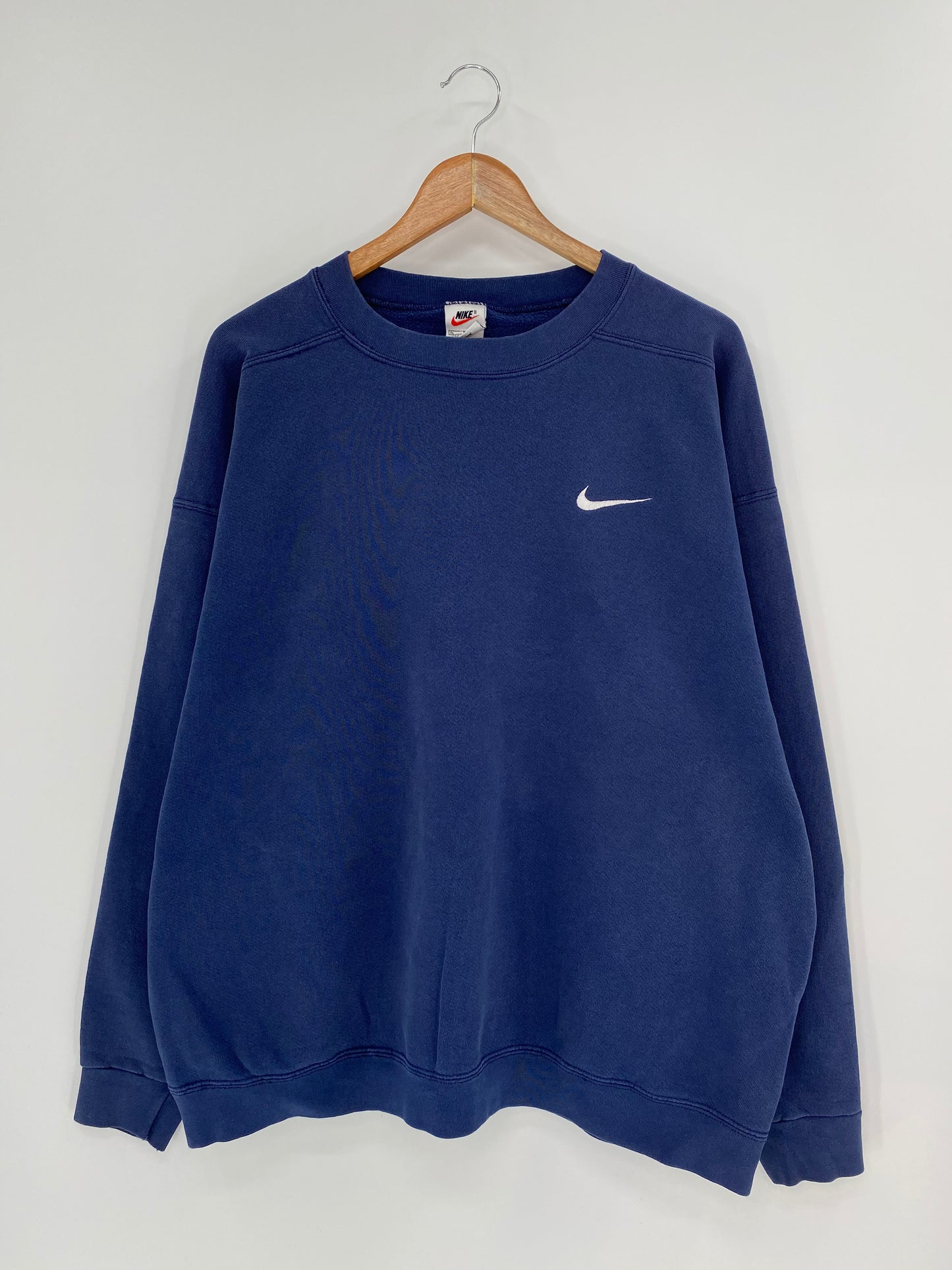 90’s NIKE Mini Swoosh Made in USA Size XL Vintage Sweat-shirt / 8530