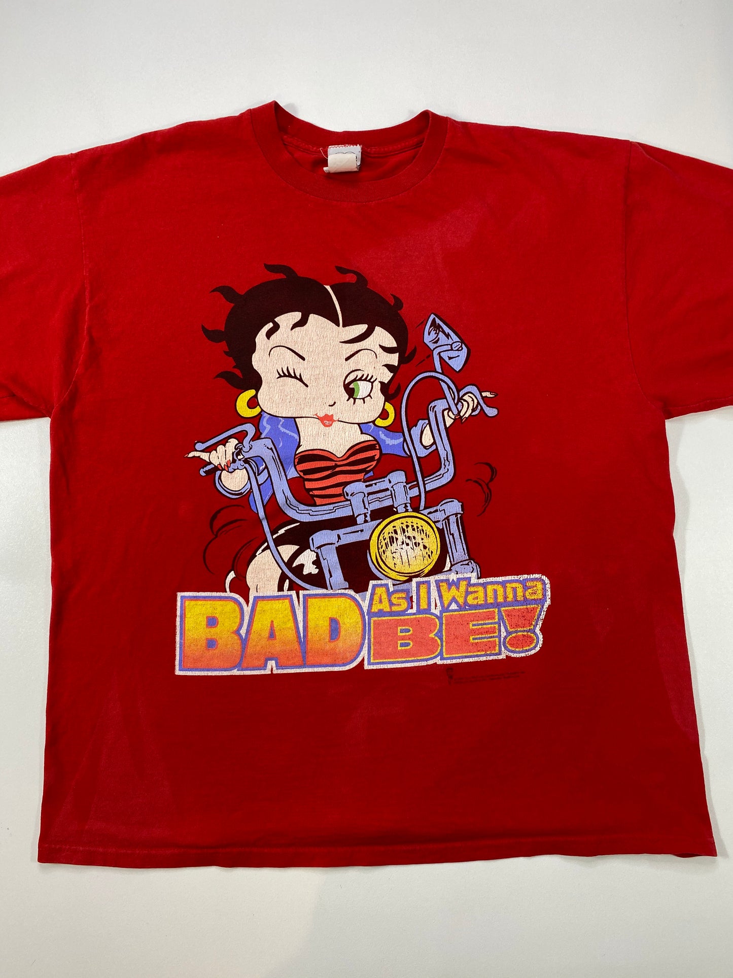 00' BETTY BOOP Size XL Vintage T-Shirt / 6167
