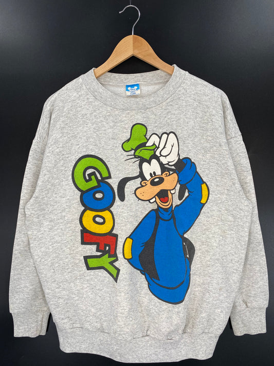 80’s DISNEY GOOFY MADE IN USA Size XL Vintage Sweat-shirt / K2499