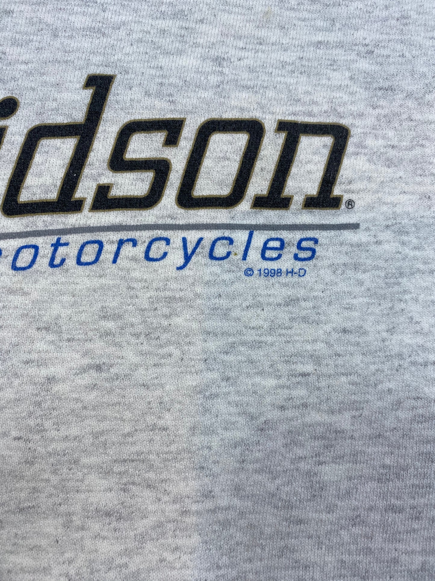 1998 Harley Davidson KENOSHA Size XXXL Vintage Sweat-Shirt / 5446