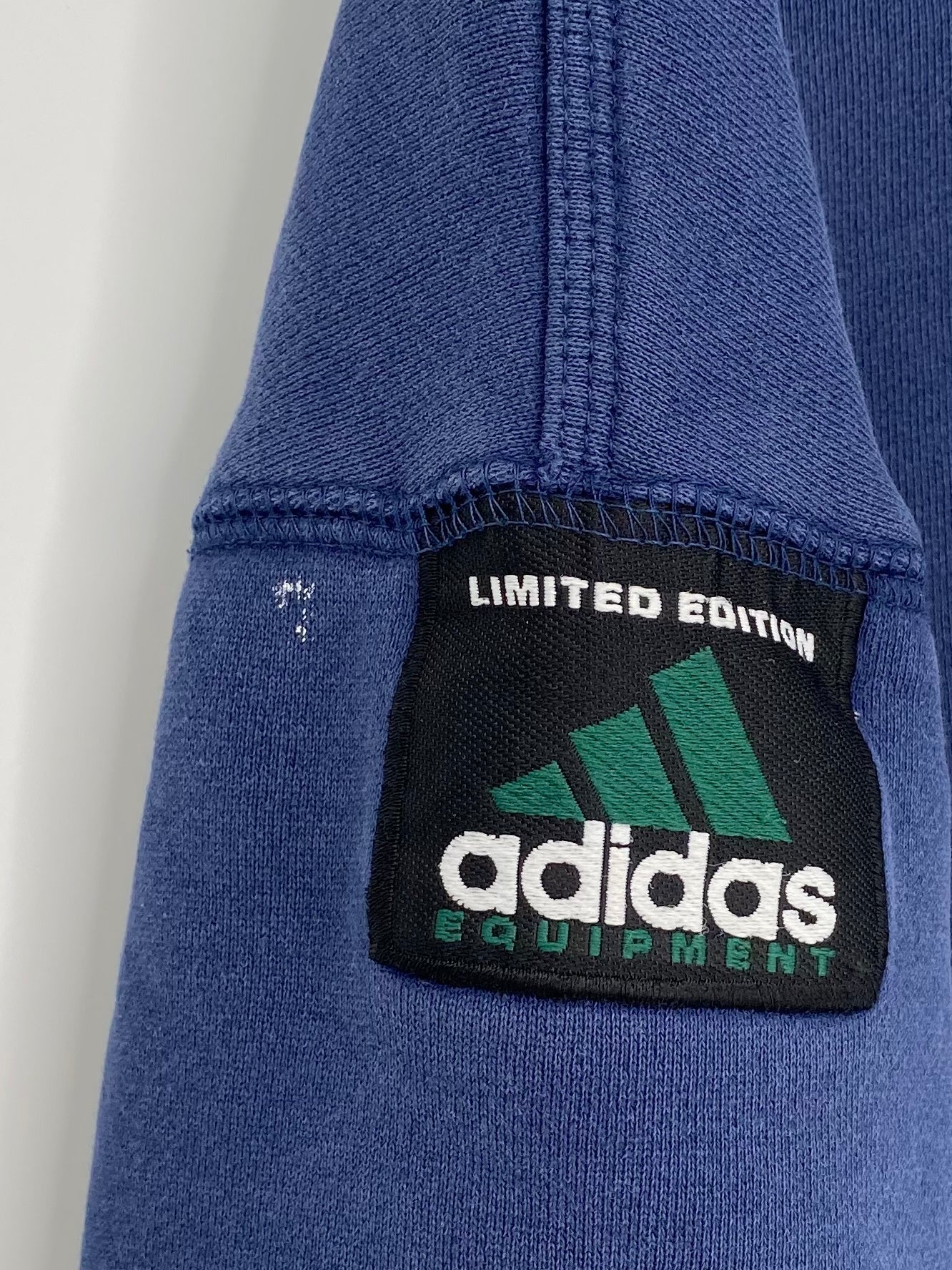 90's ADIDAS Equipment Size No Tag (Approx. XL) Vintage Hoodie Sweat-shirt / K7355