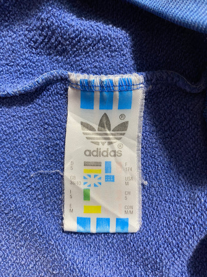 80's ADIDAS  Size M Vintage Half-Zip Sweat-shirt   / 5911
