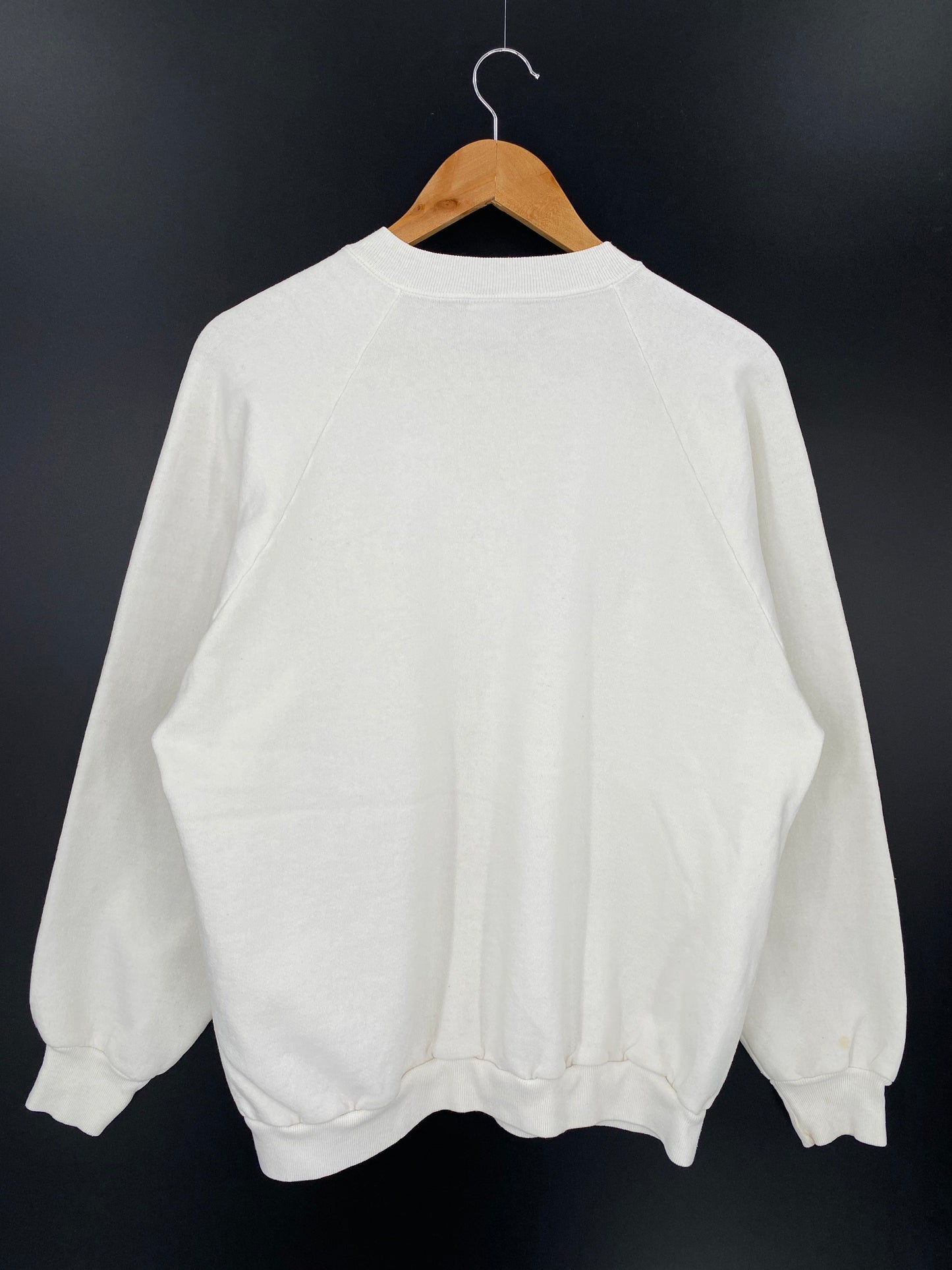 80’s DISNEY MICKEY Made in USA Size Approx. L Vintage Sweat-shirt / E288