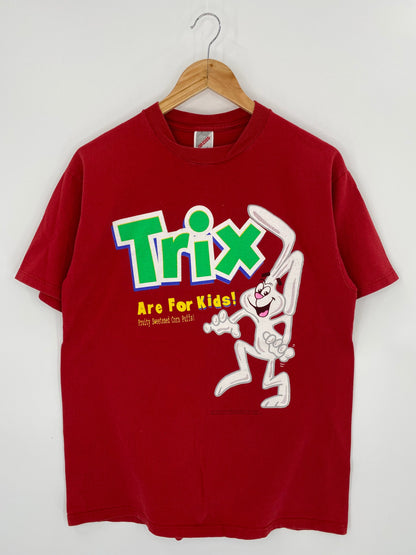 .90’s TRIX Made in USA Size L Vintage T-shirt / A8794