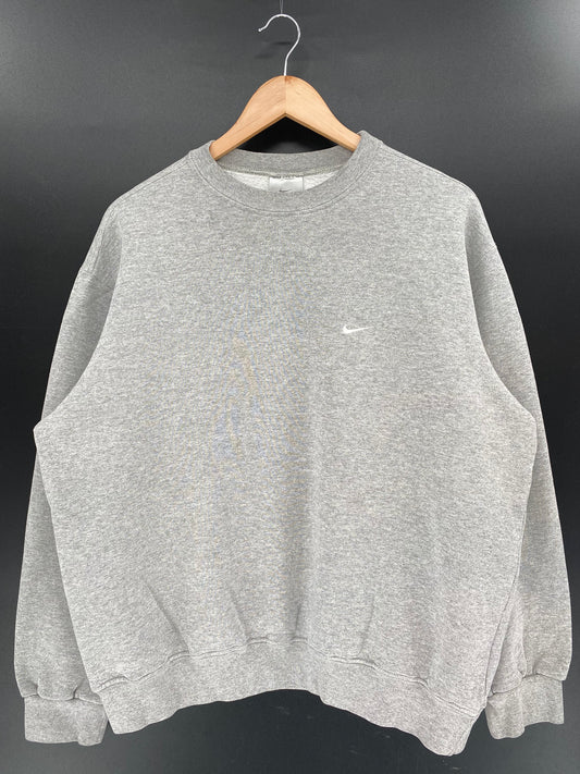 90's NIKE MINI SWOOSH Made in USA Size L Vintage Sweat-Shirt / K3838