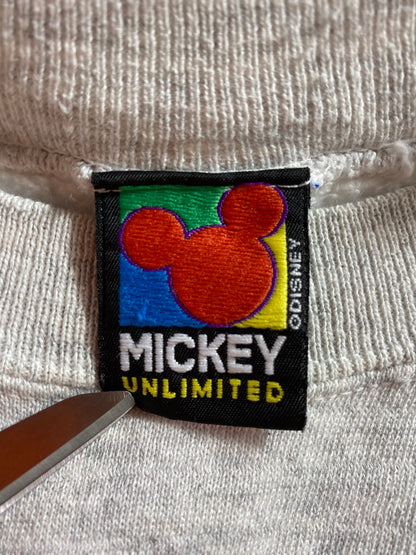 90’s DISNEY MICKEY Size Approx. L Vintage Sweat-shirt / 8869