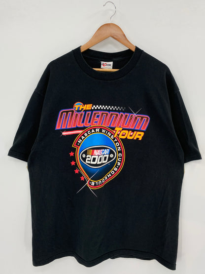 2000' NASCAR WINSTON CUP Size XL Vintage Racing T-shirt / K3011