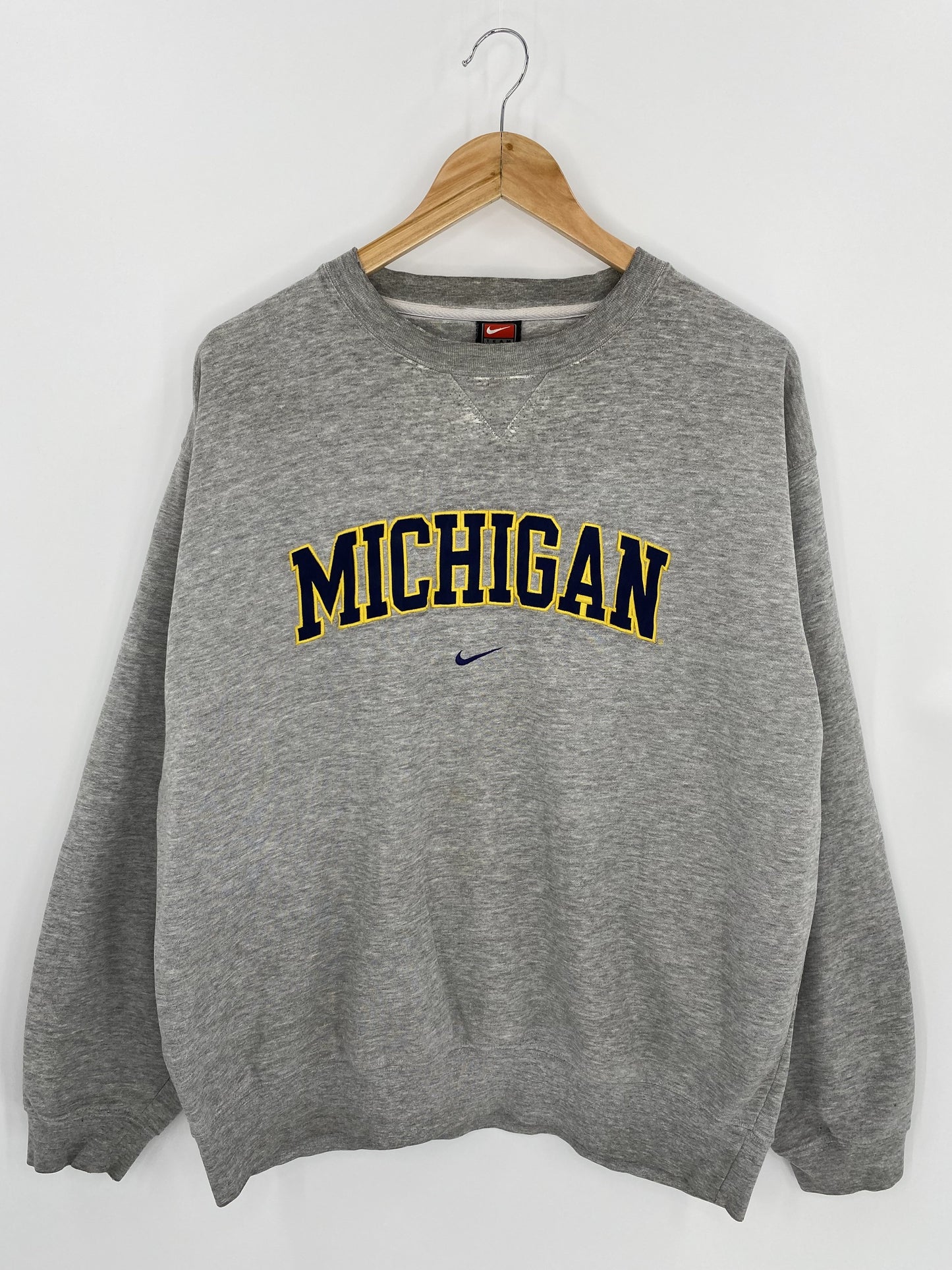 90’s NIKE MICHIGAN Size L Vintage Sweat-shirt / K5778