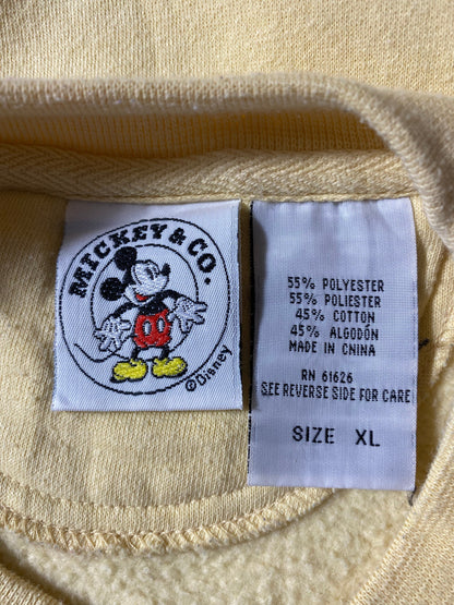 90's DISNEY MICKEY Size XL Vintage Sweat-shirt / A5581