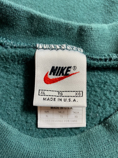 90's NIKE MINI SWOOSH Made in USA Size XL Vintage Sweat-Shirt / K3153