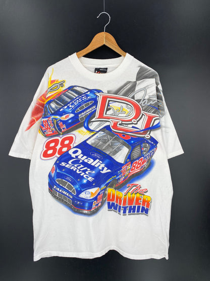 2000 FORD x NASCAR Size XL Vintage T-shirt / 8228
