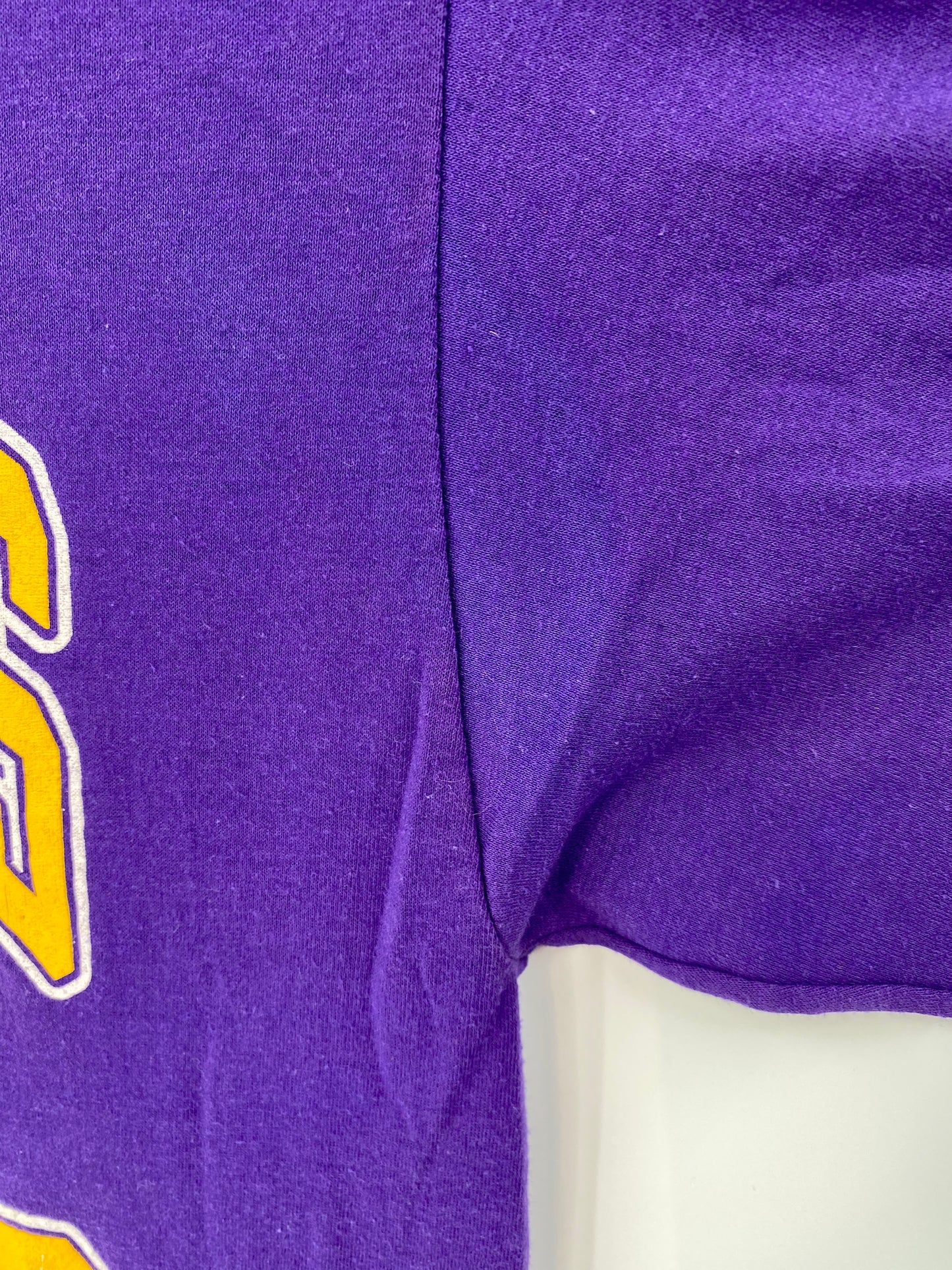 80’s LOS ANGELES LAKERS Made in USA Size L Vintage NBA T-Shirt / 9294