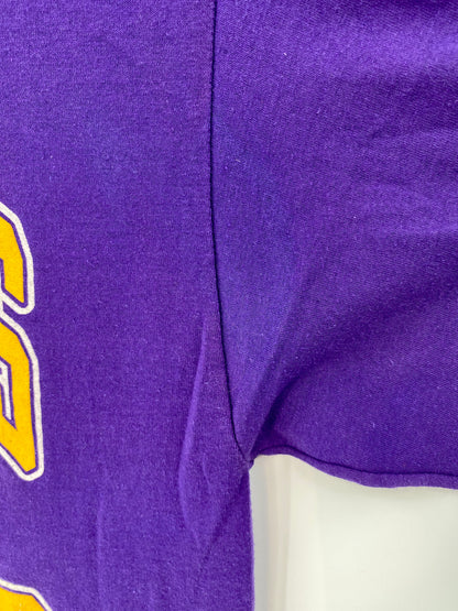 80’s LOS ANGELES LAKERS Made in USA Size L Vintage NBA T-Shirt / 9294