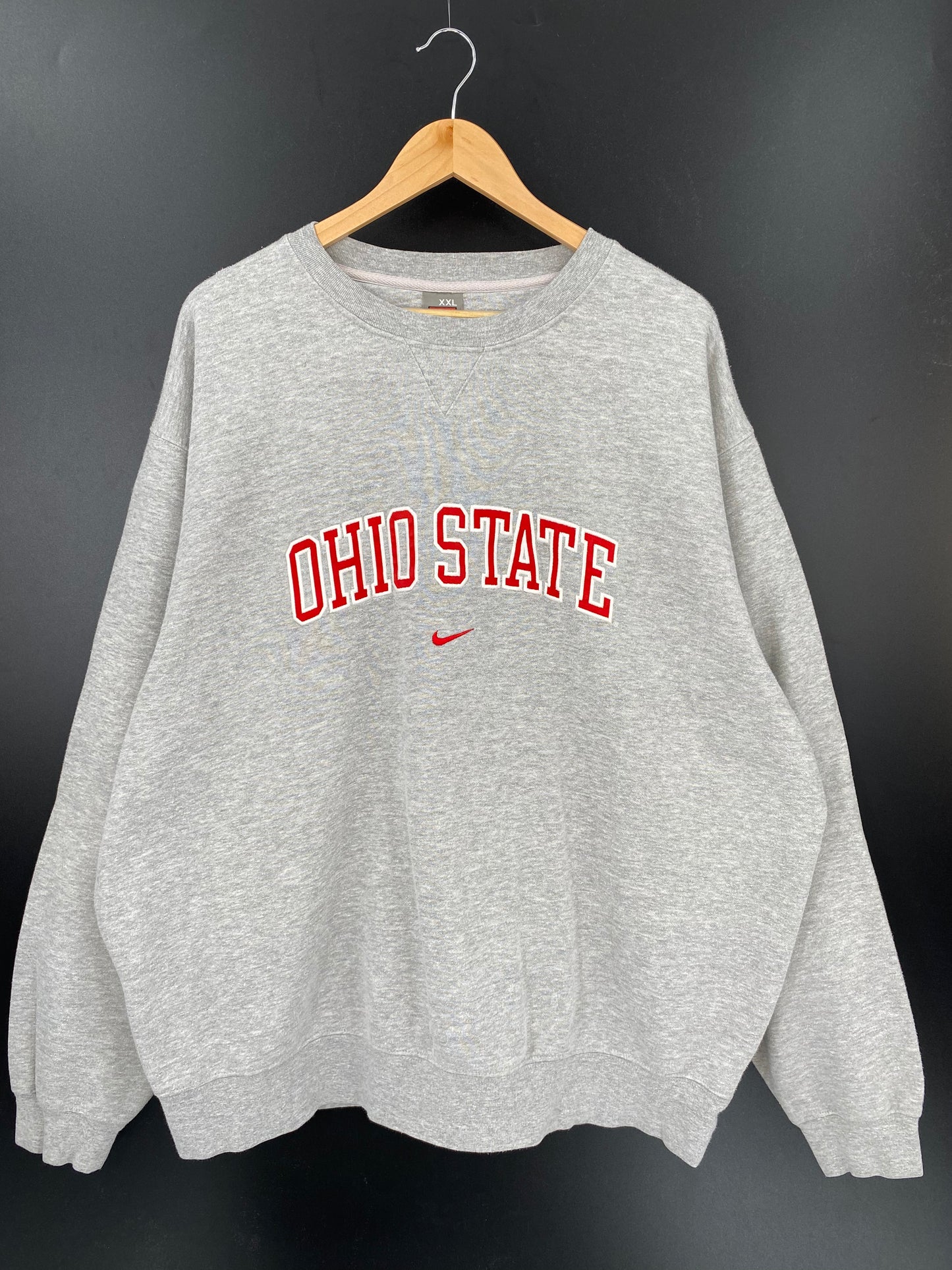 00' NIKE OHIO STATE Size XXL Vintage Sweat-shirt / K2442