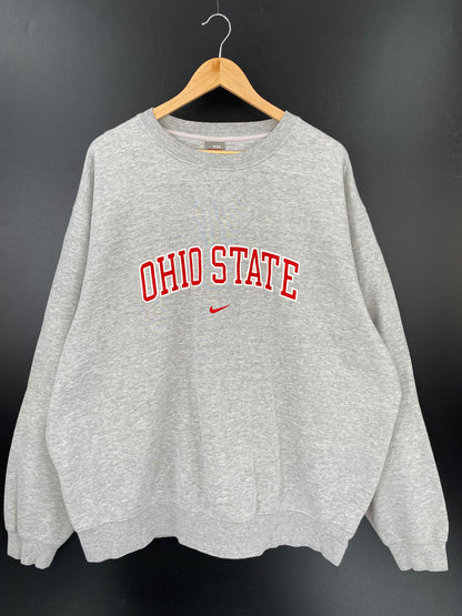 00' NIKE OHIO STATE Size XXL Vintage Sweat-shirt / K2442