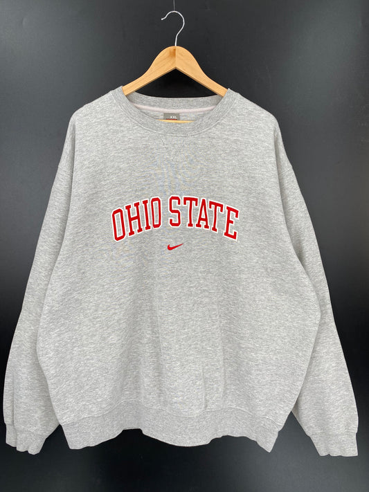 00' NIKE OHIO STATE Size XXL Vintage Sweat-shirt / K2442