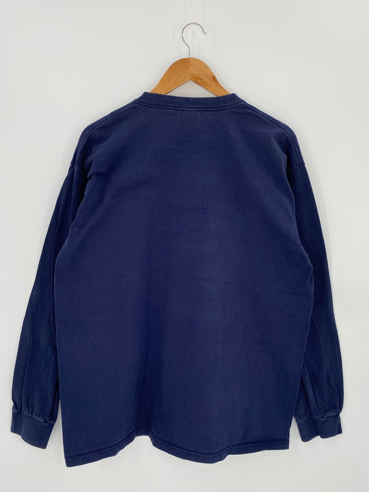 90’s NIKE Center Swoosh Size L Vintage Long Sleeve T-shirt / 8461